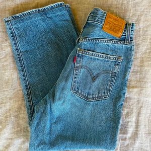 Levi’s Jeans Ribcage Straight - Cropped